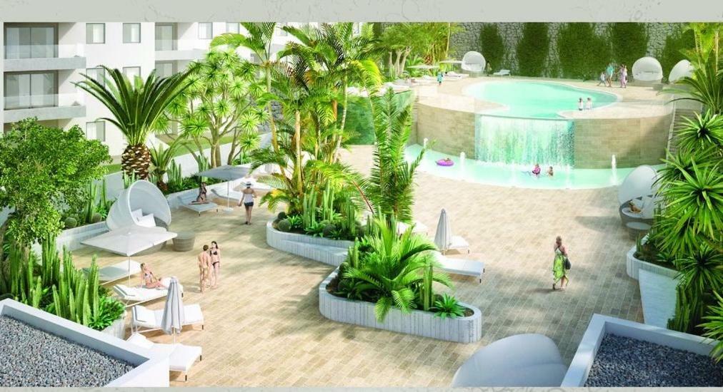 Ocean Garden Apartment With Seaview. Costa Adeje  Bagian luar foto