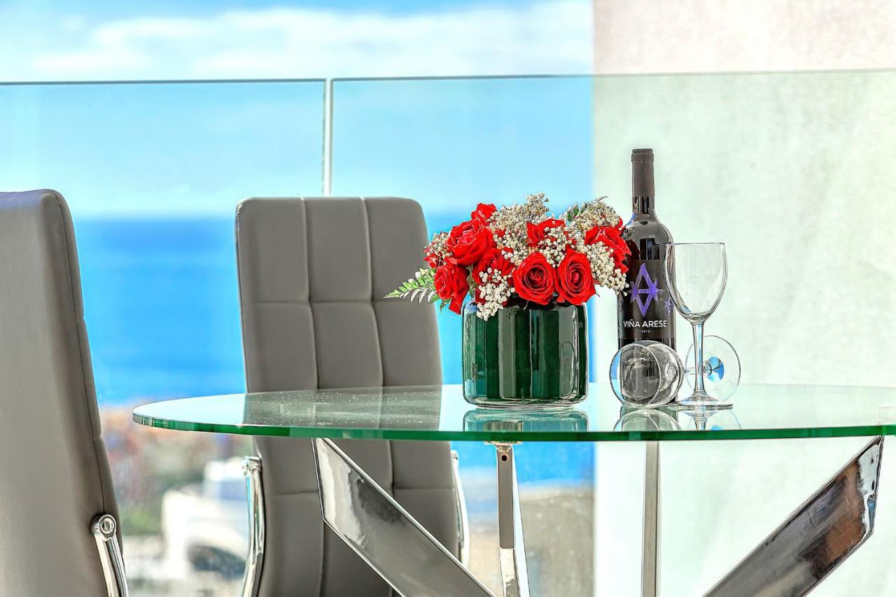 Ocean Garden Apartment With Seaview. Costa Adeje  Bagian luar foto