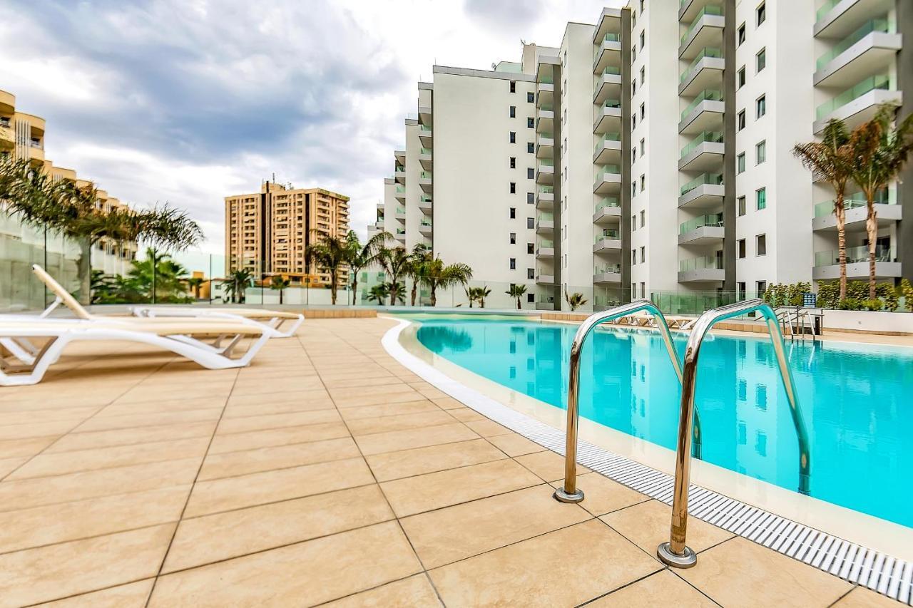 Ocean Garden Apartment With Seaview. Costa Adeje  Bagian luar foto