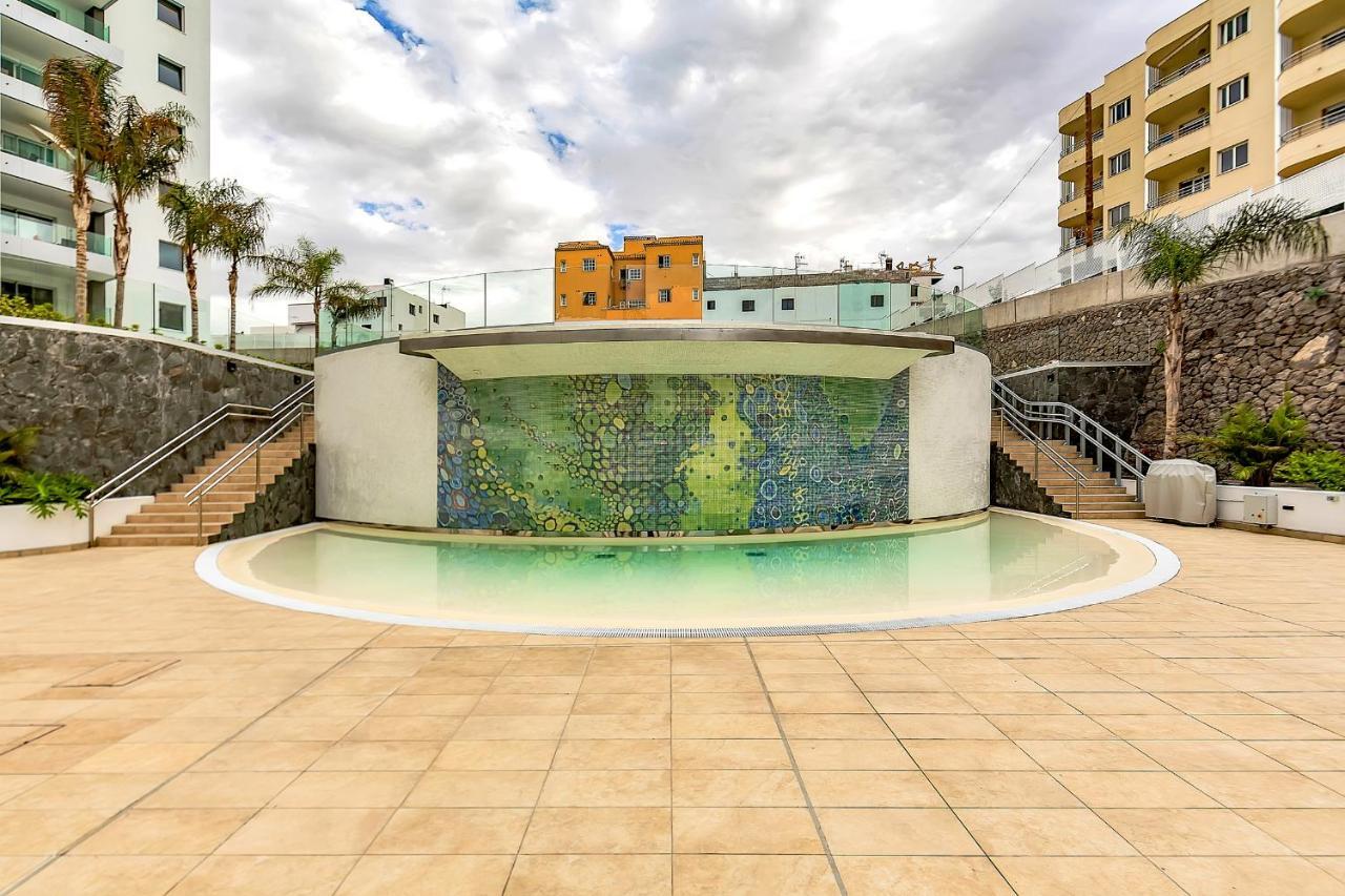 Ocean Garden Apartment With Seaview. Costa Adeje  Bagian luar foto